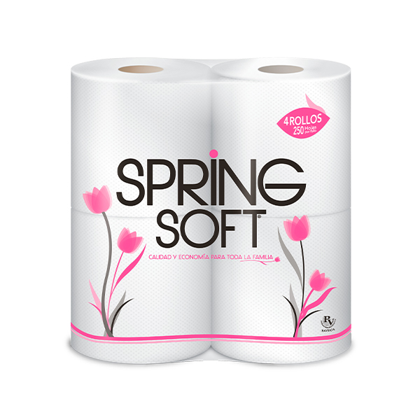 Spring Soft Hoja Sencilla 250H X4